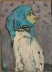 Woman in Blue Head Scarf, 1959